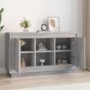 VidaXL Buffet sonoma gris 102x35x60 cm bois d'ingénierie 831883