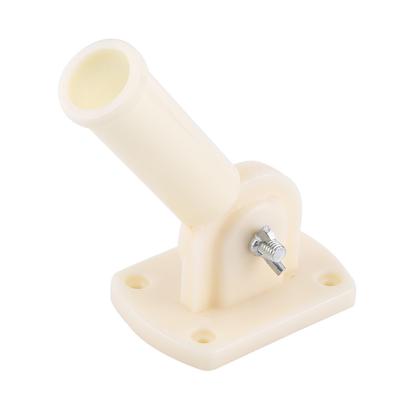 30mm Dia Adjustable Plastic Wall Mounting Flag Pole Holder Flagpole Bracket Windsock Base