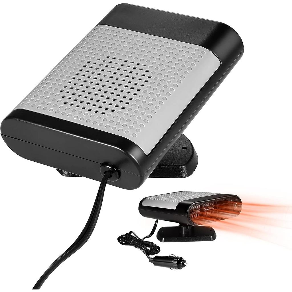 12-V-Autoheizlüfter/Kühllüfter Autoheizlüfter 2-in-1-Autoentfroster, Schnellheizender elektrischer Heizlüfter für tragbare Autos