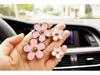 Women's Flower Car Interior Aromatherapy Vent Clip Set - 4 Pieces