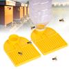 Nouveau Mangeoire Abeilles Entrée Eau Potable Adaptateur Porte Ruche 30mm Dia Bouteille Minérale Anti-Noyade Outils Apiculture Plastique