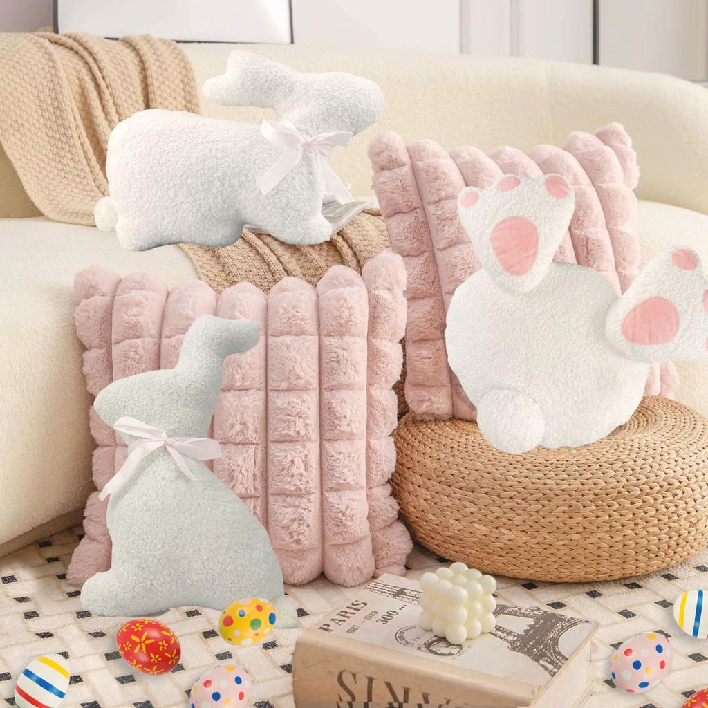 Easter Bunny Pillow Bunny Butt Pillow Cushion Easter Pillow Ornament Decoration