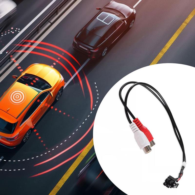 Signal Input Harness 1560-57865-01 Spare Part Easy tallation Car Accessories Replace for Punch P300-10 and Punch P300-12