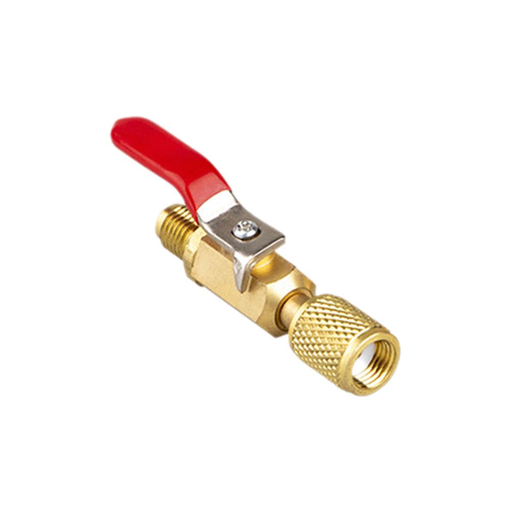 Car Refrigeration 1/4Inch Auto For A/C Charging Hoses HVAC 1/4" AC Refrigerant R410a Freon Car Repair Tools