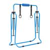 VEVOR Gymnastic Bars for Kids, 63.5 Kg Capacity Folding Training Kip Bar with Mat, Adjustable Height Gymnastic Horizontal Bar for Home