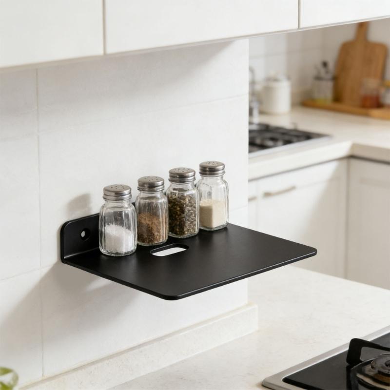 Wall Mounted Plant Shelf Clear Acrylic Multipurpose Display For Home Office Decoration Sturdy Bracket