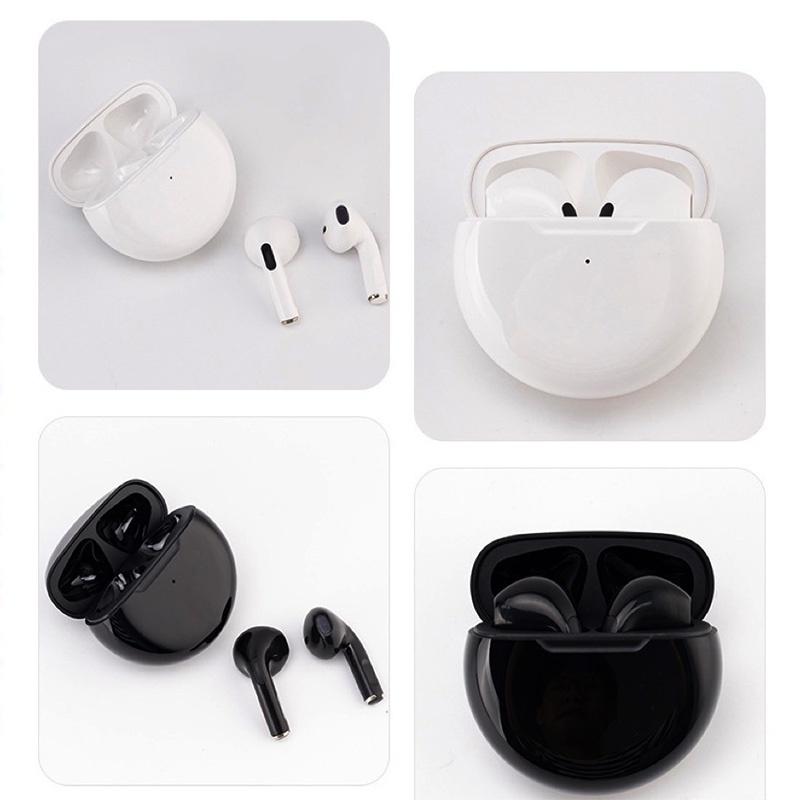 Original Pro6 TWS Touch Control Wireless Bluetooth 5.0 Headphones Sport Earbuds Music Headset For Iphone Xiaomi Phones Earphones