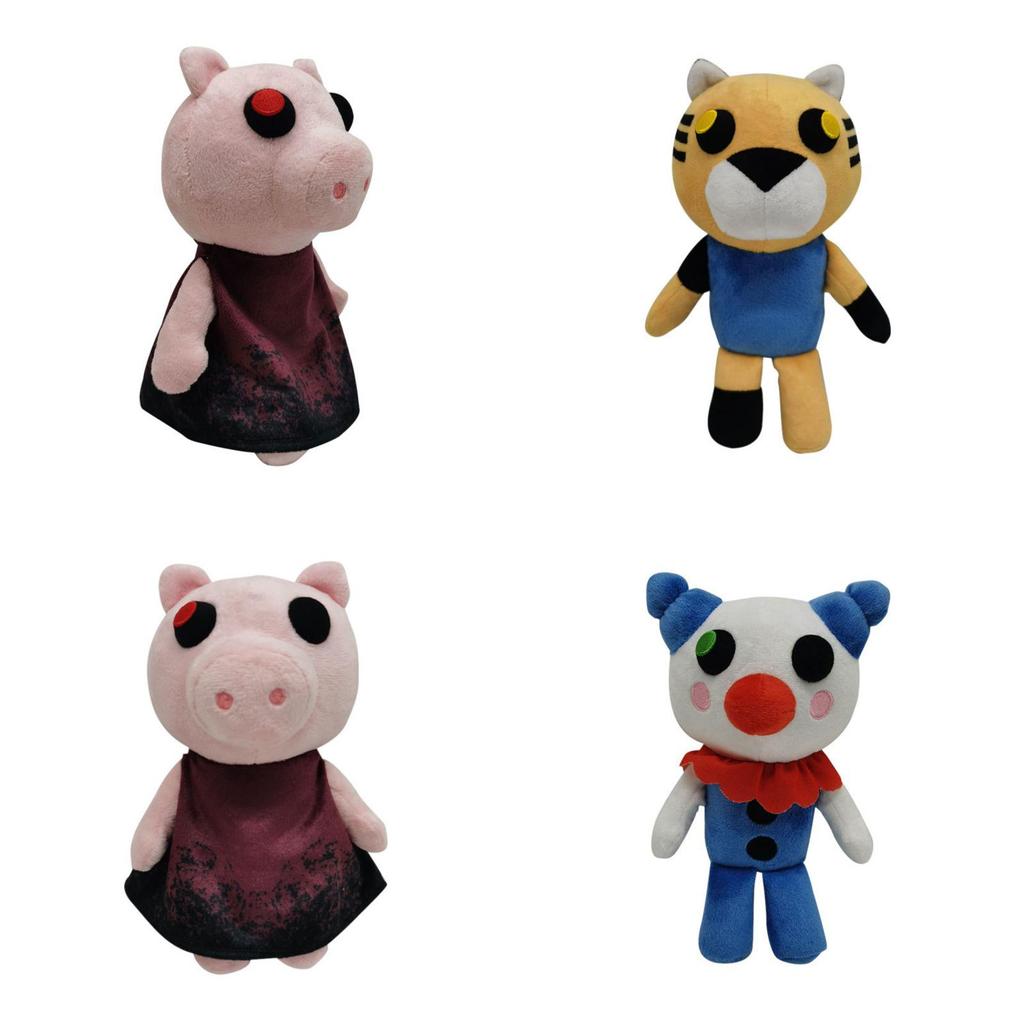 Entzückendes Roblox Piggy Plüschtier Weiche Rosa Schweinchenpuppe für Kinder Großartig zum Sammeln