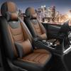 Ny Lyxig Matt Vattentät Bilsätesskydd Andningsbar Slitstark Universal PU Läder Framsätesskydd Bilsäte