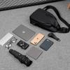 Men'S Breast Bag Fashion Trendy Shoulder Bag Crossbody Sports Backpack Anti-Splashing Breast Bag