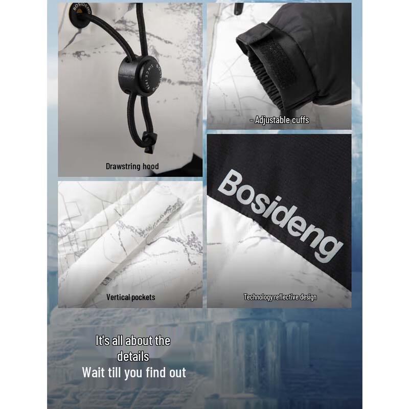 BOSIDENG Men's Classic Warm Down Jacket B40143230EB