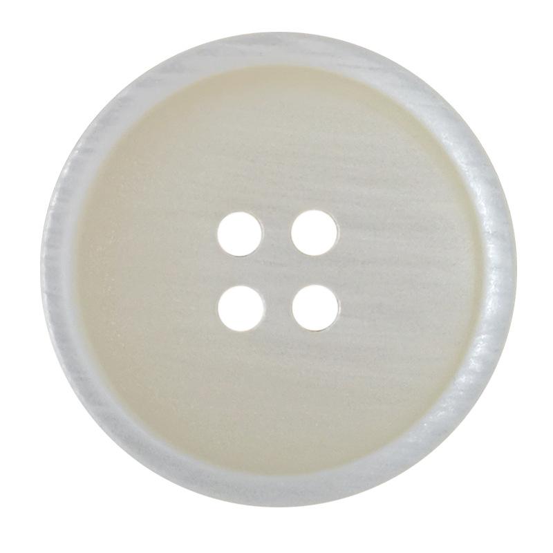 Four-Eye Thin-Edged Resin Buttons, Exquisite Niche Blazer Buttons, Double-Sided Nylon Sweater Decorative Buttons.