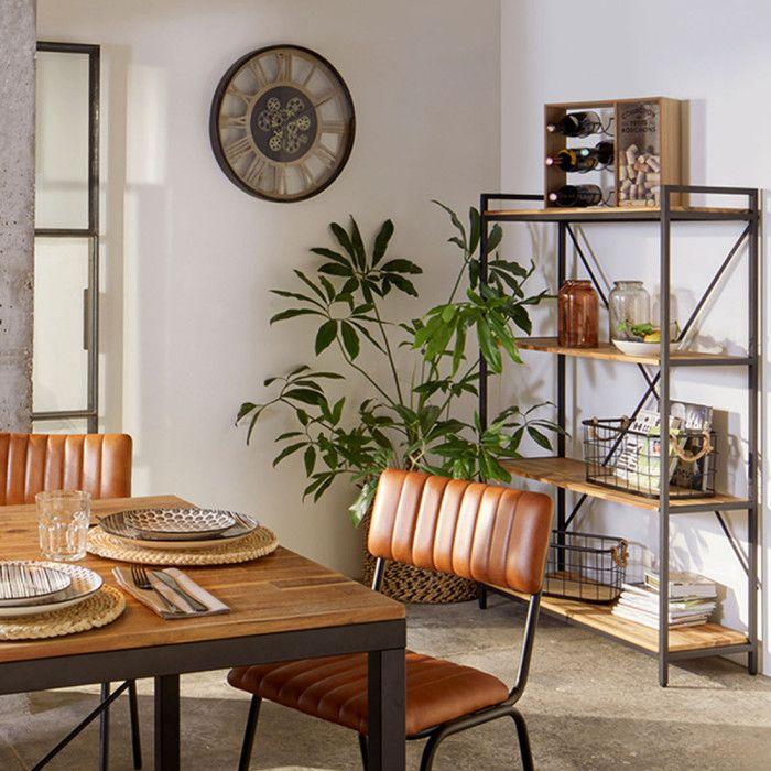 Pendule mécanique en métal Diamètre 57 cm Paul Atmosphera