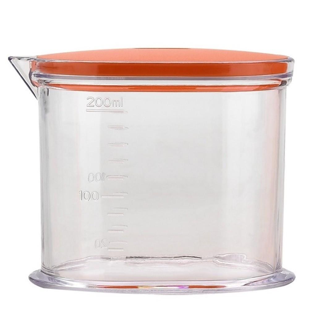 Heat Resistant Sauce Application Brush with Scale Integrated Oil Pot BBQ Brush  Pastry Making