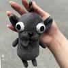 Plyšová zvířátka Čivava Plyšová hračka Klíčenka Přívěsek Štěně Domácí mazlíček Vyplněná panenka čivavy Kawaii Realistická čivava Simulace psa