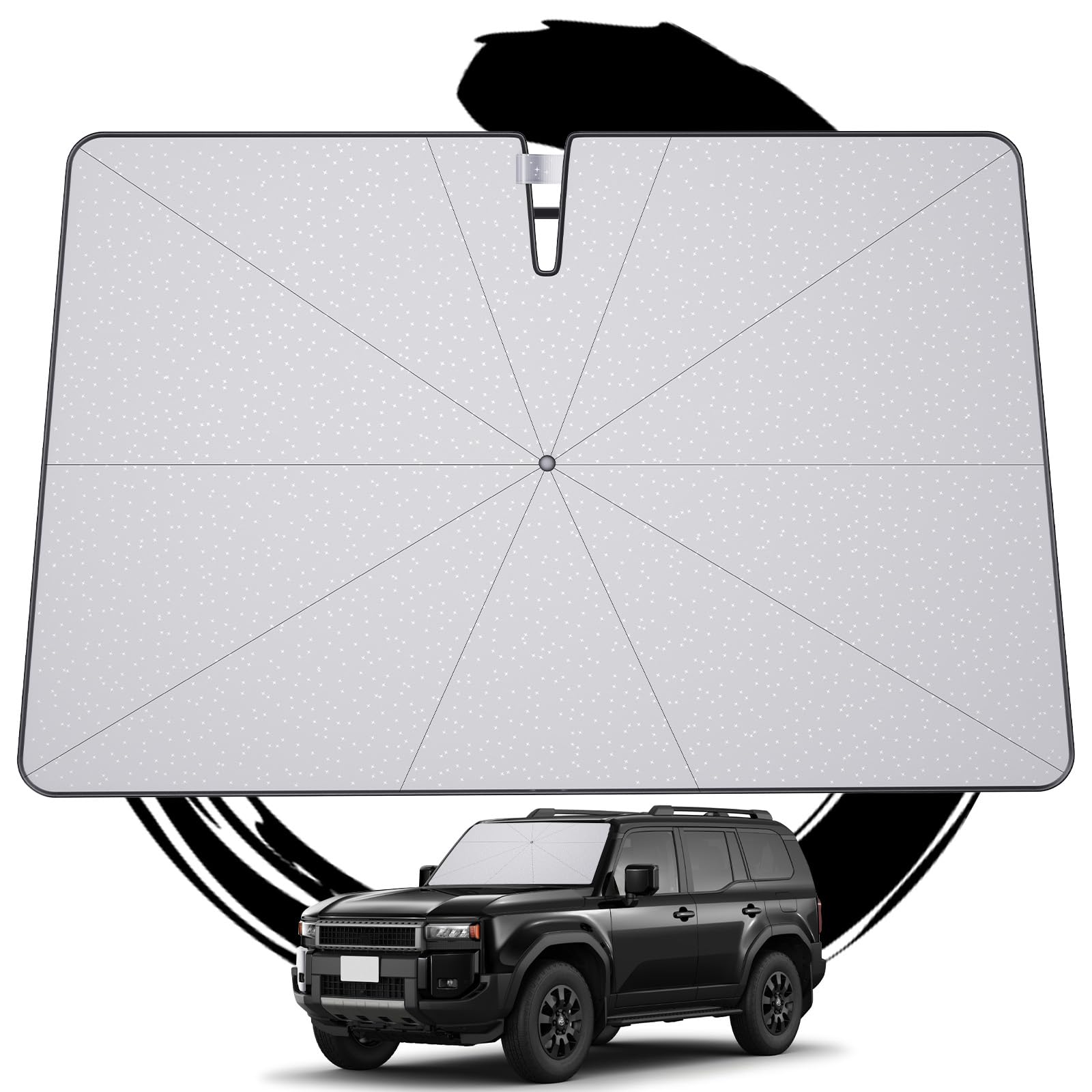 

ruiya Автомобильный Новый Toyota Land Cruiser 250 Специальное Лобовое стекло Land Cruiser 250 Гибкий Центр 10 Стекловолокно Сон в Жара УФ 10см Наконечник Может быть