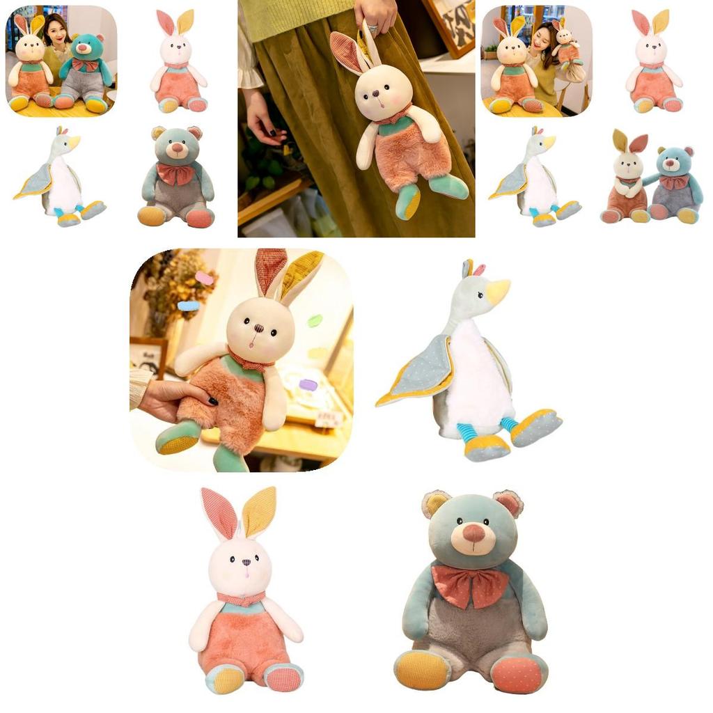 Adorable Animal Plush Toys In Rabbit Goose And Bear Styles