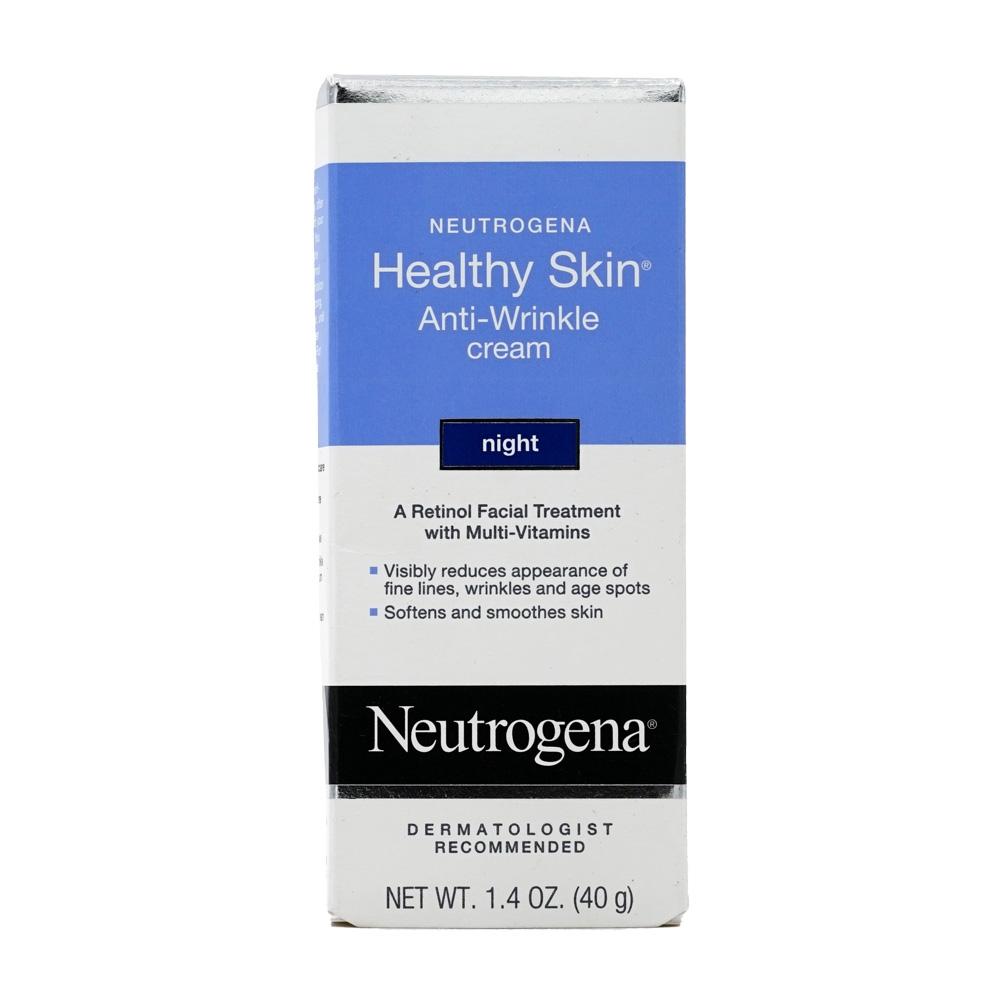 Здоровая кожа, ночной крем против морщин, 1,4 унции