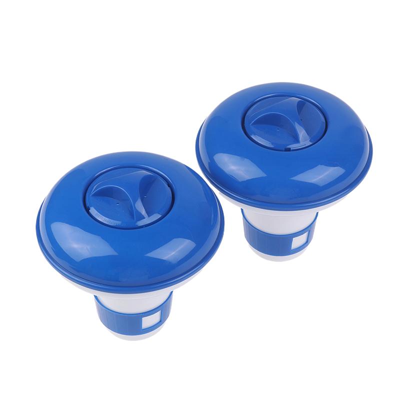 Flytende Svømmebasseng Medisinsk Klor Tablett Badekar Flyter Renseverktøy Auto Dispenser Slitesterke Utendørs Basseng Renseverktøy