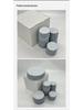 White Grinding Disc: 2, 3, 5 Inch, Round Flocking, Self-Adhesive Hook & Loop, Water-Resistant Dual-Use Polishing Film Sandpaper