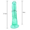 Realistisk dildo Sterk sugekopp Jelly Penis Dick Butt Plug Anal sexleketøy for kvinne voksne mann
