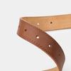 Meier Pure copper buckle handmade genuine leather belt female first layer cowhide casualeasiest for match women's belt