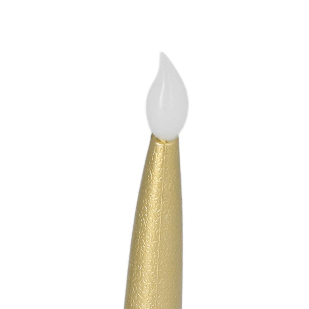 4Pcs Taper LED Candle Lamp Warm Light Electronic Candle Light  Wedding Centerpiece
