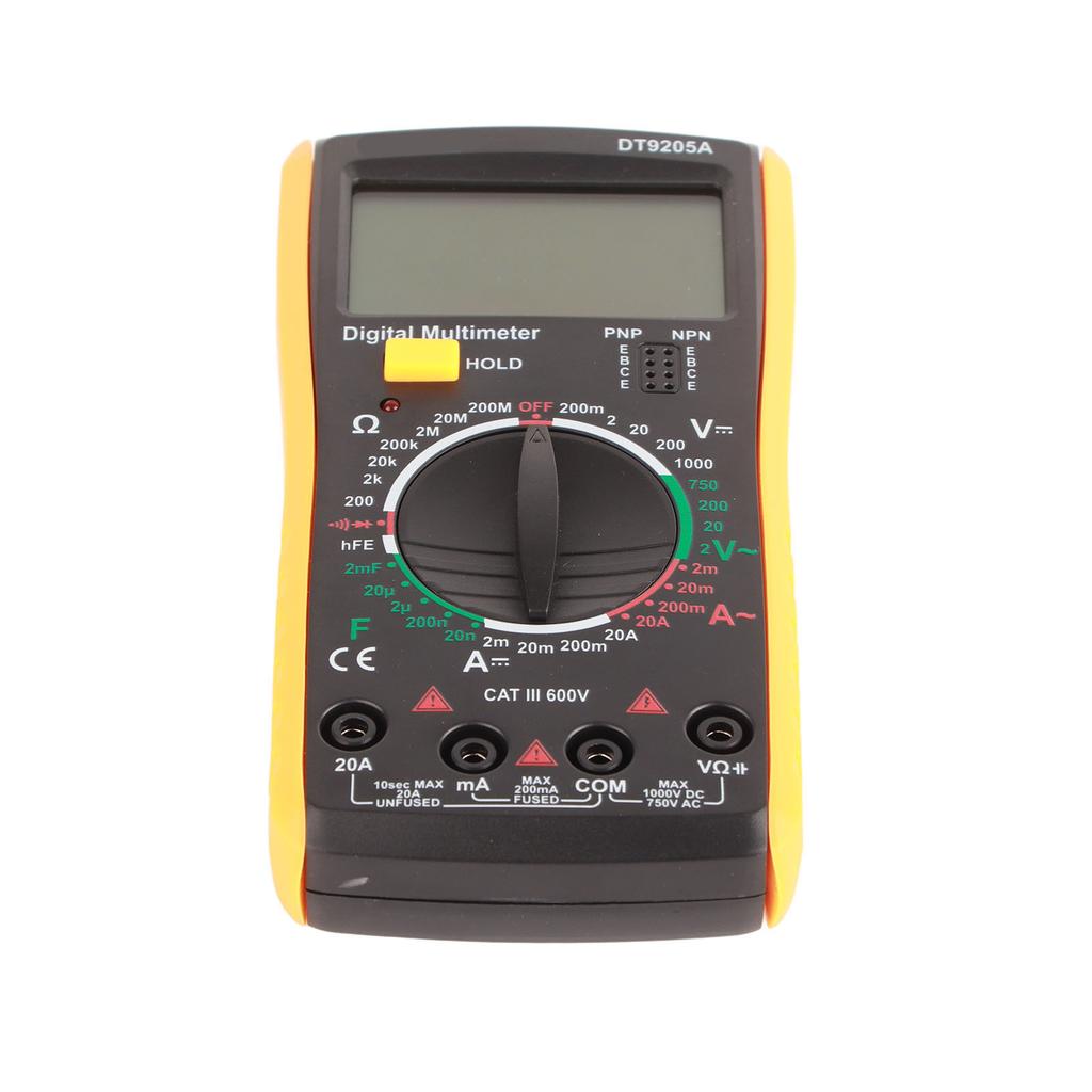 DT?9205A Multimeter Tester Digital Multimeter Hand Held LCD Multimeter