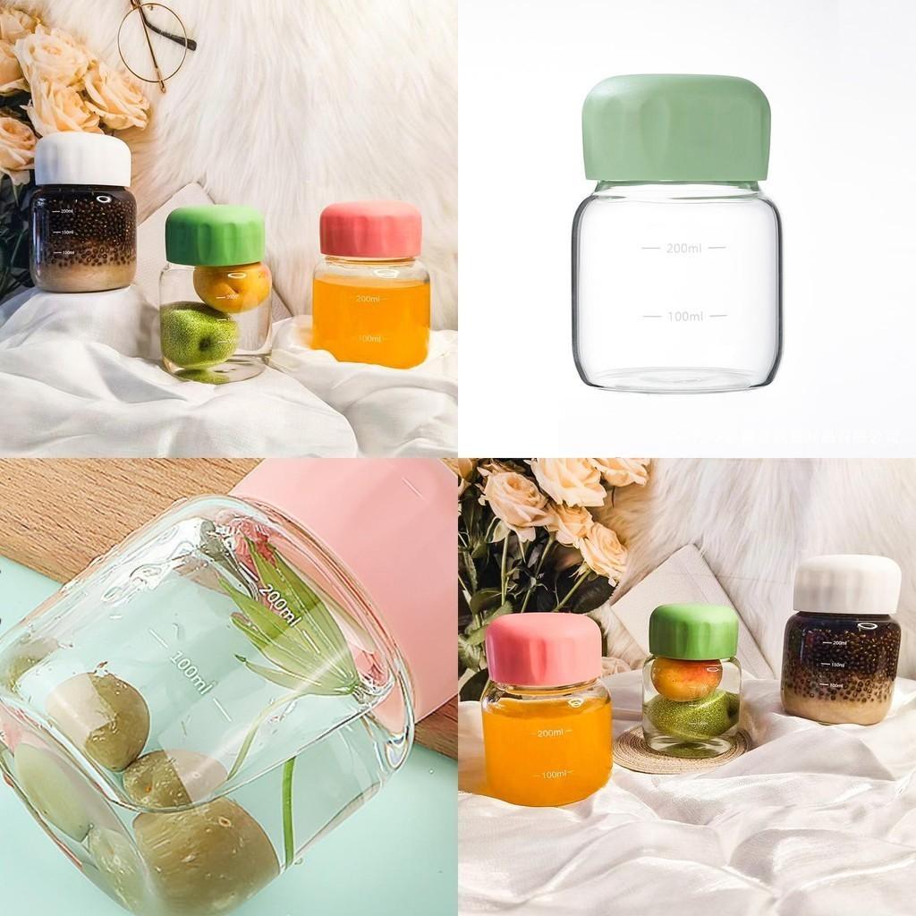Durable And Leak-proof Mini Water Cup For Women Portable And Creative Style 300ml White Ordinary Glass