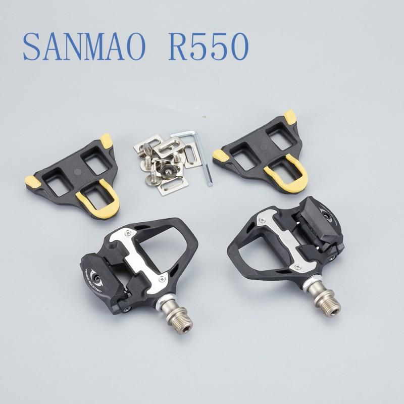 RACEWORK Road Bike Pedals Sealed Bearing With Cleats Compatible SPD LOOK Cycling