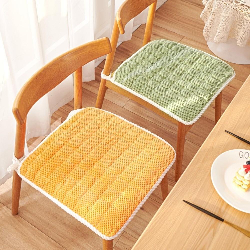 40cm Office Chair Pad Winter Thick Car Seat Pad Soft Dining Chair Cushion