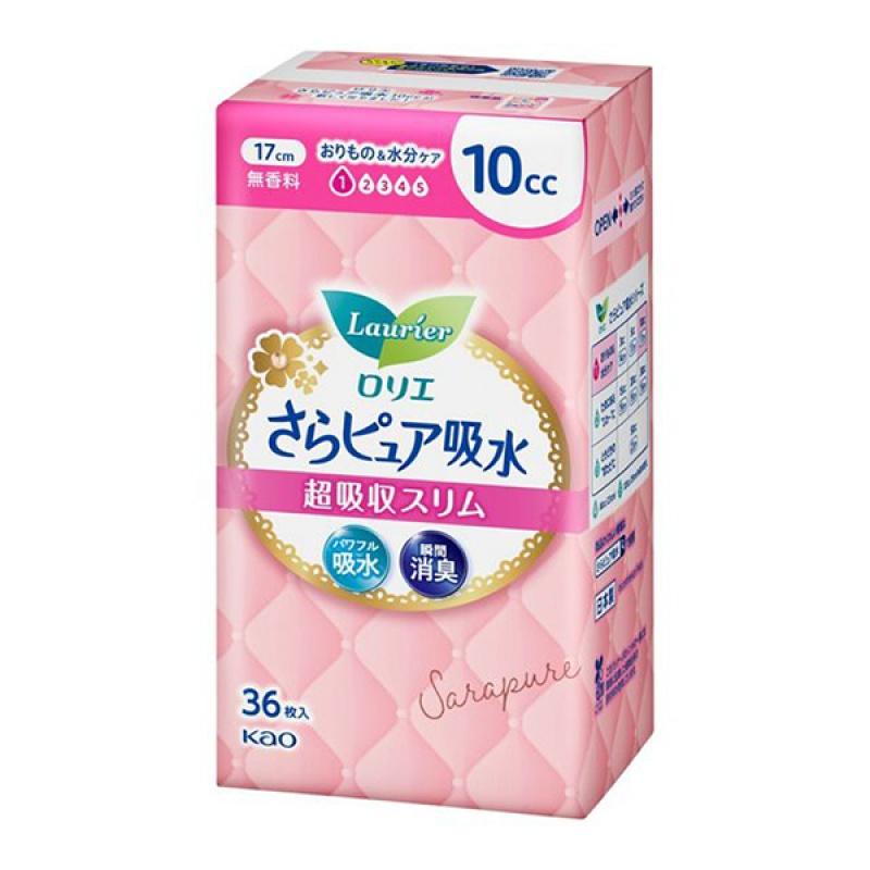 

Kao Lorie Bosong Pure Absorbent Super Absorbent Slim 10cc Unscented 36 sheets