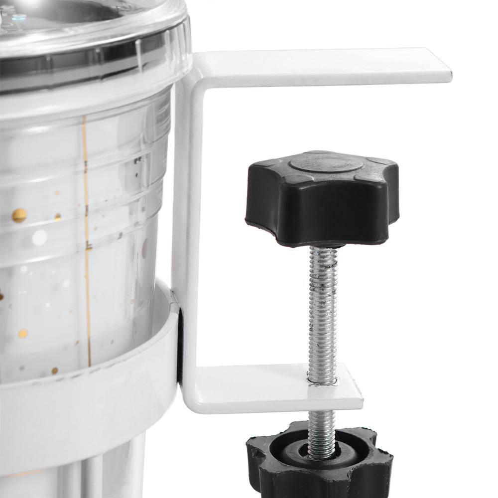 Waterproof Desktop Mug Rack Metal Cup Hanging Storage Holder Clip-on Cup Holder  Table