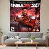 Anthony Davis NBA 2K20 Tapestry Wall Hanging, Basketball Player Poster Art, Sports Wall Decor for Bedroom Living Room Dorm