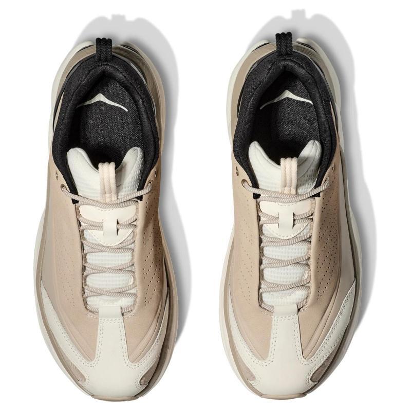 HOKA ONE ONE Elevon X Alabaster Raw Linen Sneakers 1147550-AWL