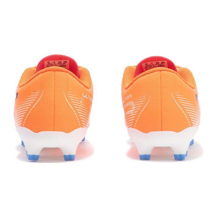 Puma Ultra Play Natural Grass Low Top Kids Football Shoes Kids Football Shoes Orange White 107233-01