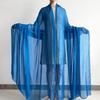 Extra Large Size Shawl Solid Color Scarf Women's Fashion Scarf Chiffon Dance Scarf Sunscreen Beach Towel, Max. Size Is 3*1.5m (±5-10cm Errors)