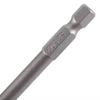 9-Piece 150mm Long S2 Square Drive Electric Screwdriver Bits Set