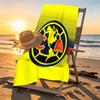 Club America Print Beach Towel Design, Soft, Lightweight. for Home Bathroom, Spa, Pool, Yoga, Surfing, Camping, Gift for Family, Friend