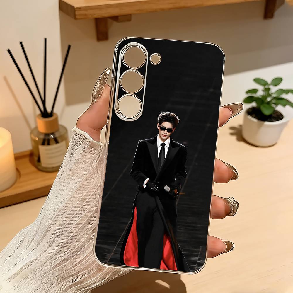 P-Pursuit of Jade-Zhang Linghe Phone Case For Samsung A10 A12 A31 A40 A70 Transparent Cover Samsung a10