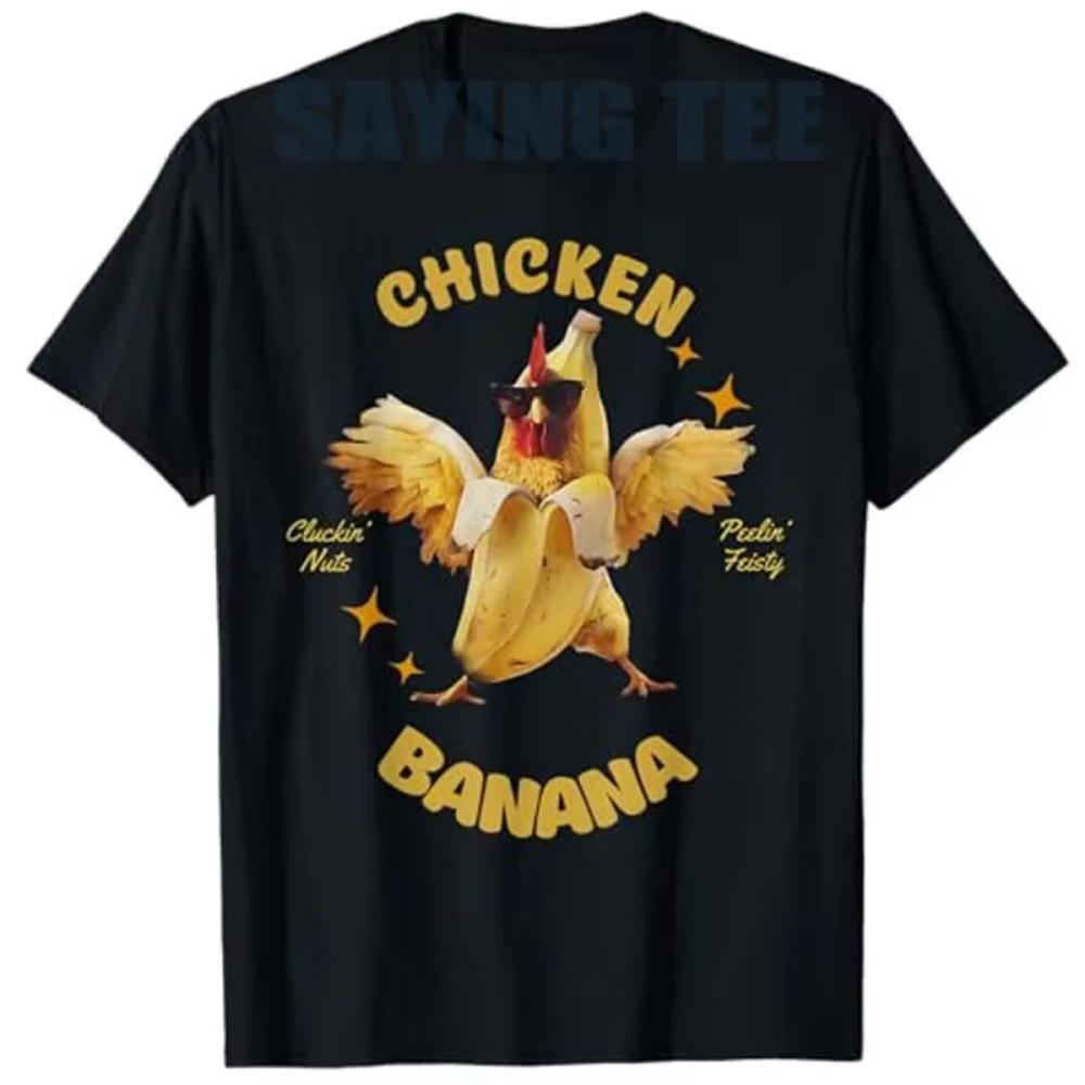 Vtipné Kuře Banán Pánské Dámské Dospívající Dětské Taneční Tričko Humor Milovník Tance Grafický Outfit Y2k Design Nápisové Tričko Novinka Dárek