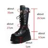 2023 Women's Fashion Hidden Heel Mid-Calf Non-Slip Wear-Resistant Super High Heel Knight Boots - European & American Style