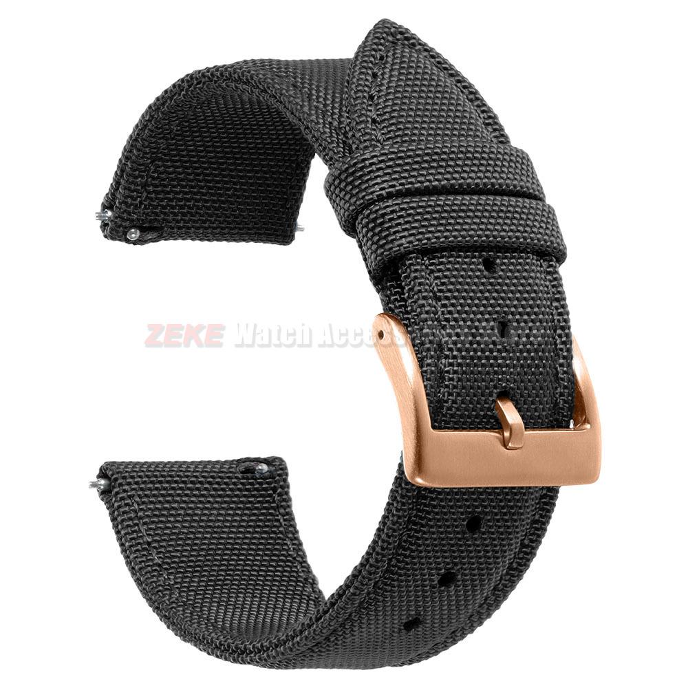 Quick Release Waterproof Sailcloth Watch Band for Omega Two-Sided Nylon Watchband 20mm 22mm Replacement Strap Sport Belt for Men
