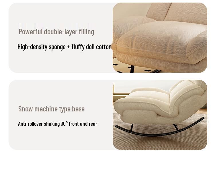 Lazy Sofa Rocking Recliner Chair for Living Room & Balcony