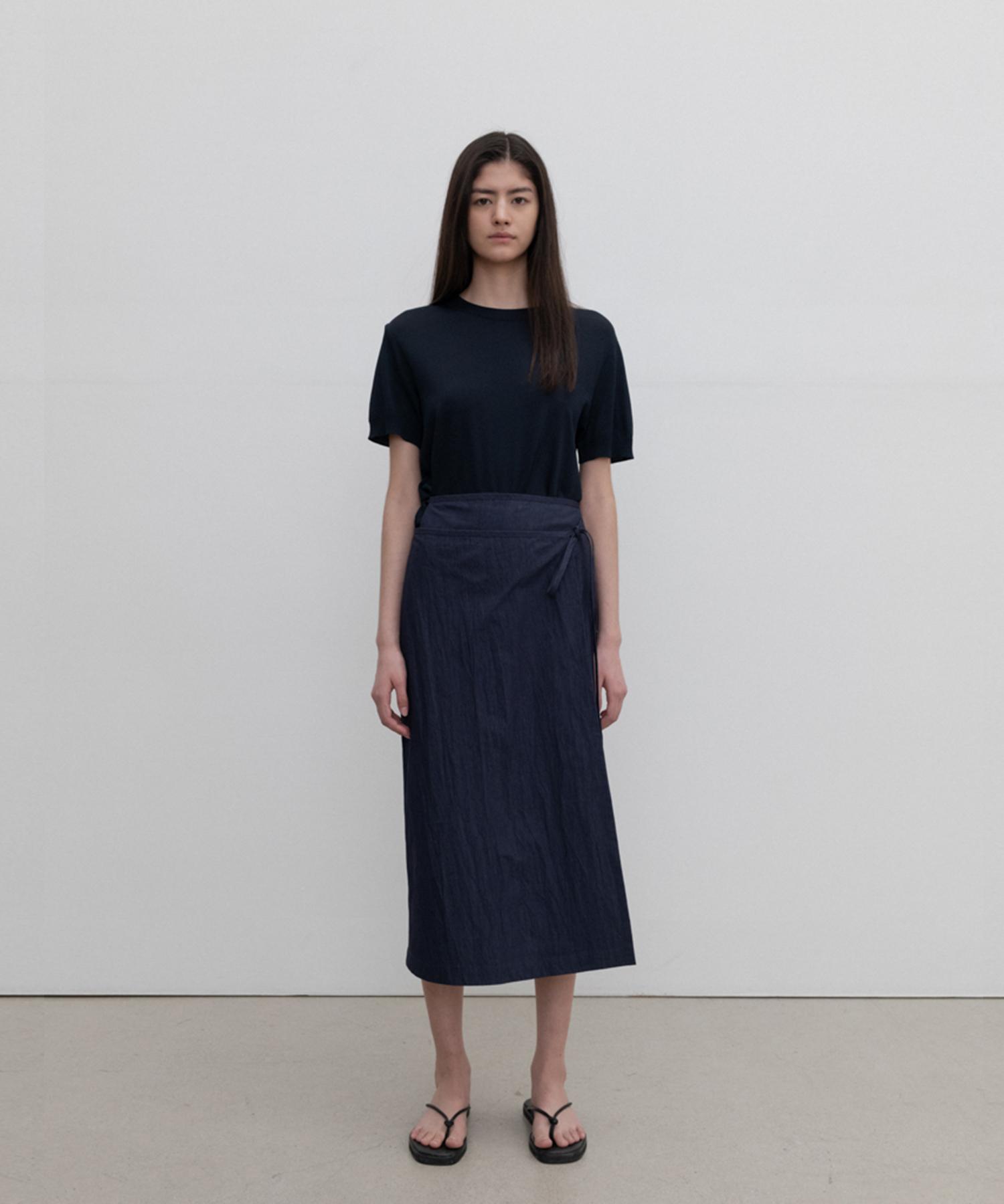 Susumu Volcanic Rock Knit - Navy Onesize