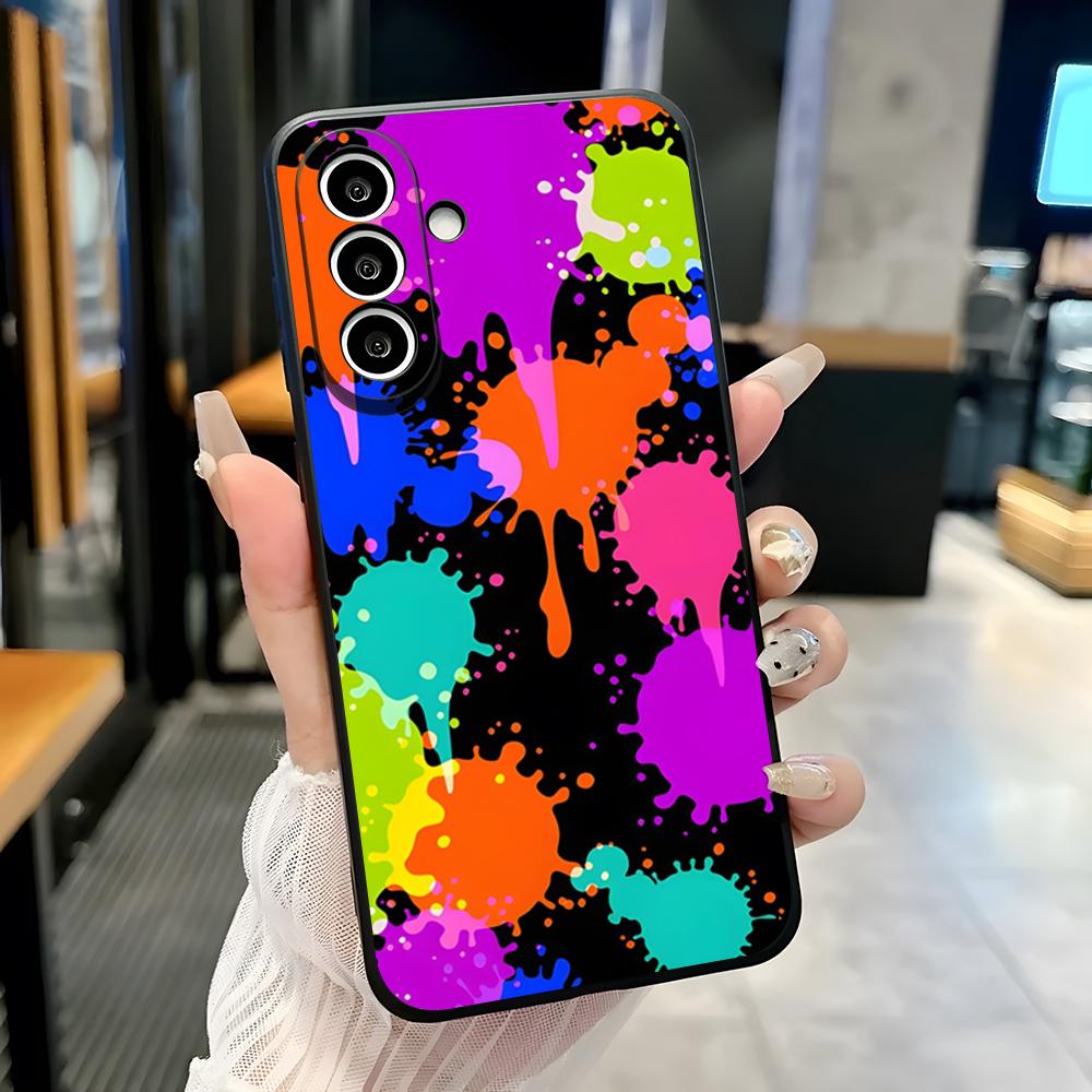 

Game S-Splatoon Art Phone Case For Samsung S26 S25 Plus S20 S20 Plus S22 Ultra S23 FE S21 Plus S21 Ultra Soft Cover Samsung S25 Ultra