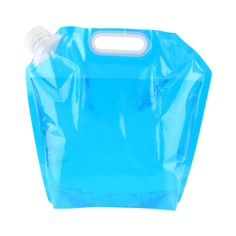 10L Folding Drinking Water Container Storage Lifting Bag Camping Hiking Picnic