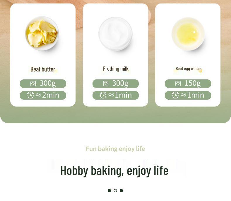 Multi-Functional Electric Egg Beater: Compact Whisk & Mixer for Home Baking