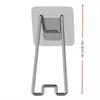 3pcs Picture Frame Stand with Adhesive Easel Backing and Stainless Steel Self-Adhesive Stand,Fits Any Size Picture Frame
