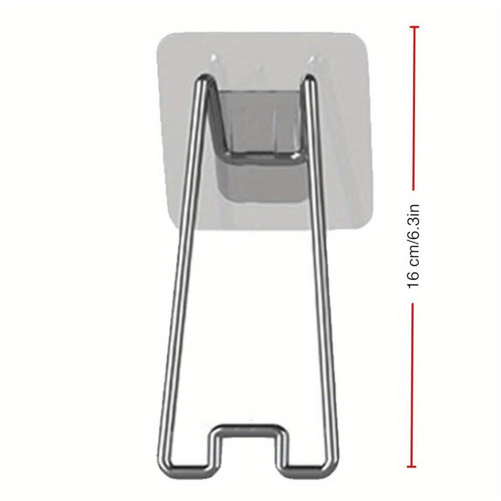 3pcs Picture Frame Stand with Adhesive Easel Backing and Stainless Steel Self-Adhesive Stand,Fits Any Size Picture Frame